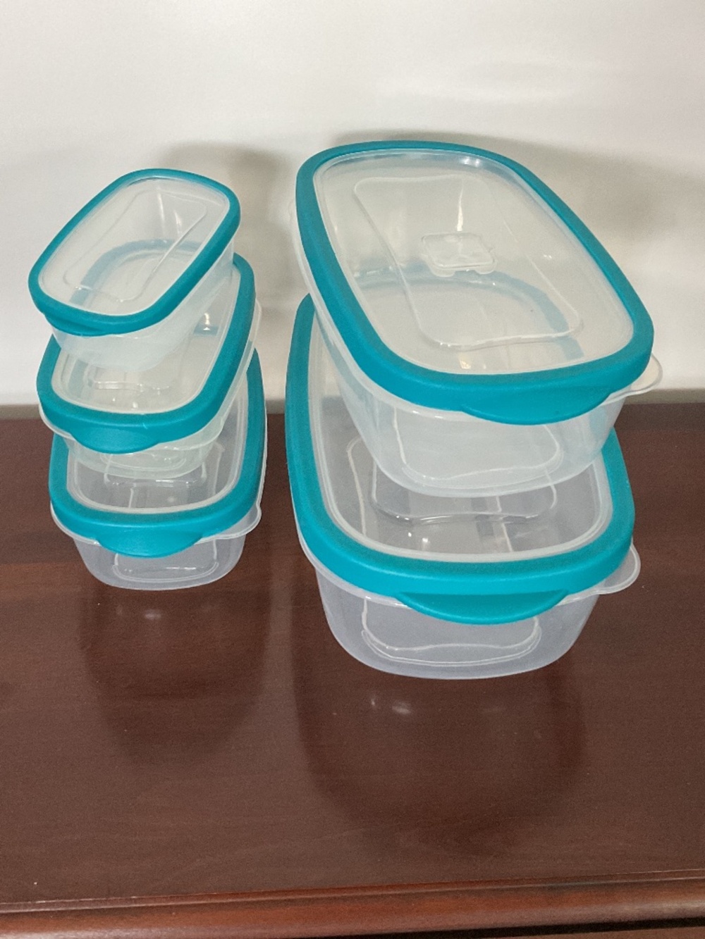 Ikea 10-Piece Plastic Food Nesting Storage Set